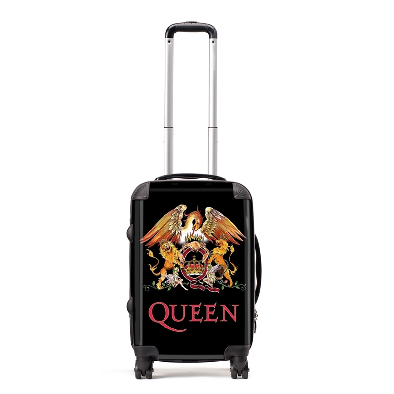 Queen - Classic Crest - Suitcase - Black/Product Detail/Bags