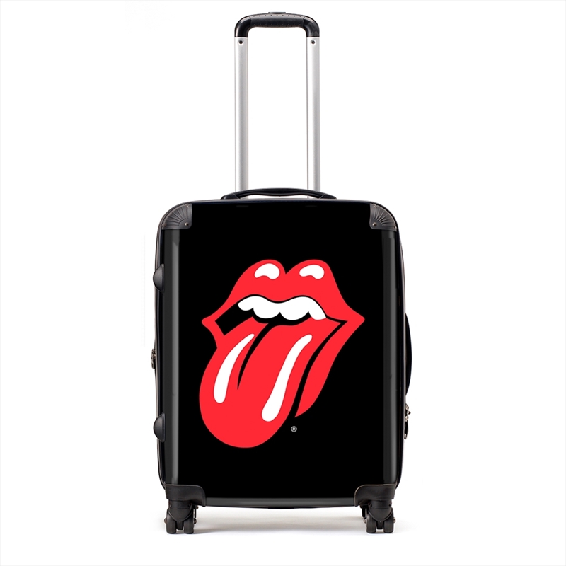Rolling Stones - Classic Tongue - Suitcase - Black/Product Detail/Bags