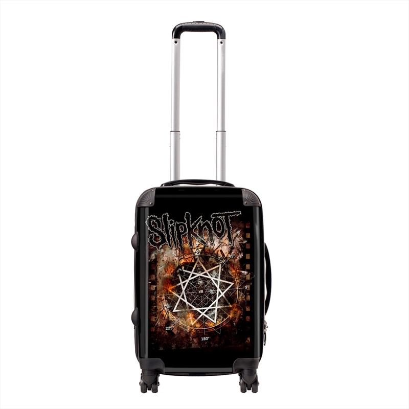 Slipknot - Pentagram - Suitcase - Black/Product Detail/Bags