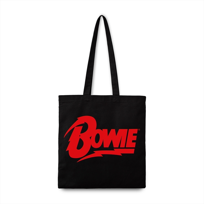 David Bowie - Logo - Tote Bag - Black/Product Detail/Bags