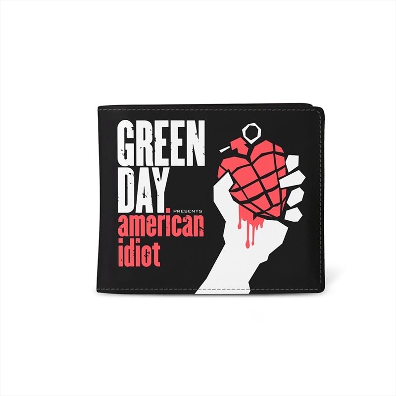 Green Day - American Idiot - Wallet - Black/Product Detail/Wallets