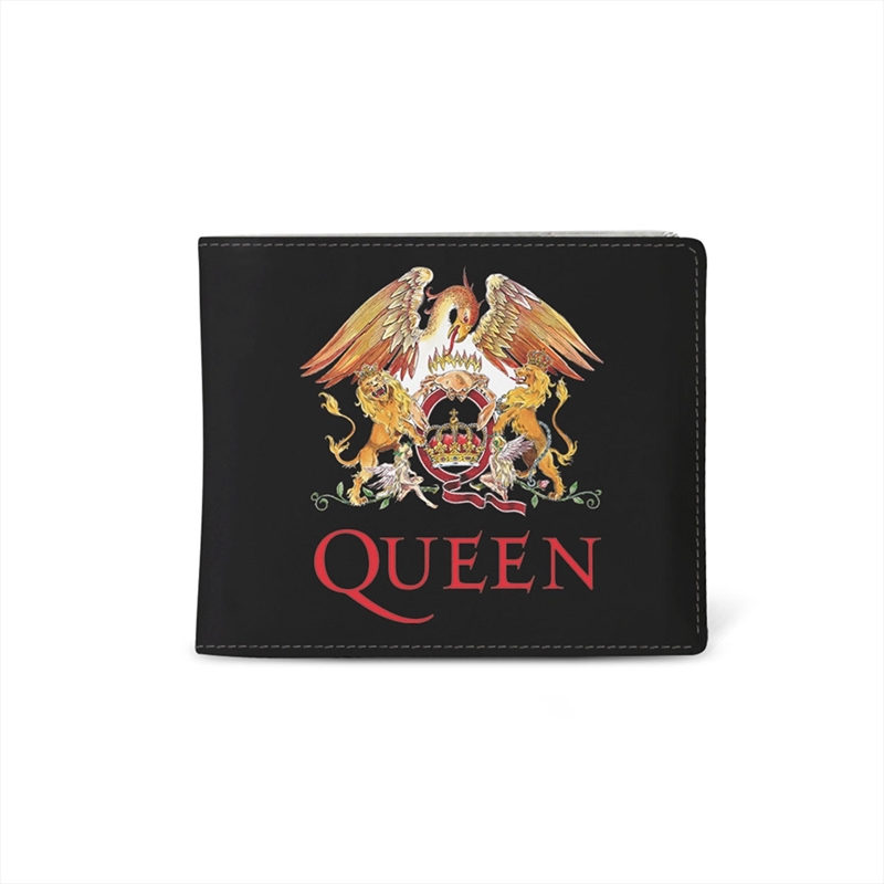 Queen - Classic Crest - Wallet - Black/Product Detail/Wallets