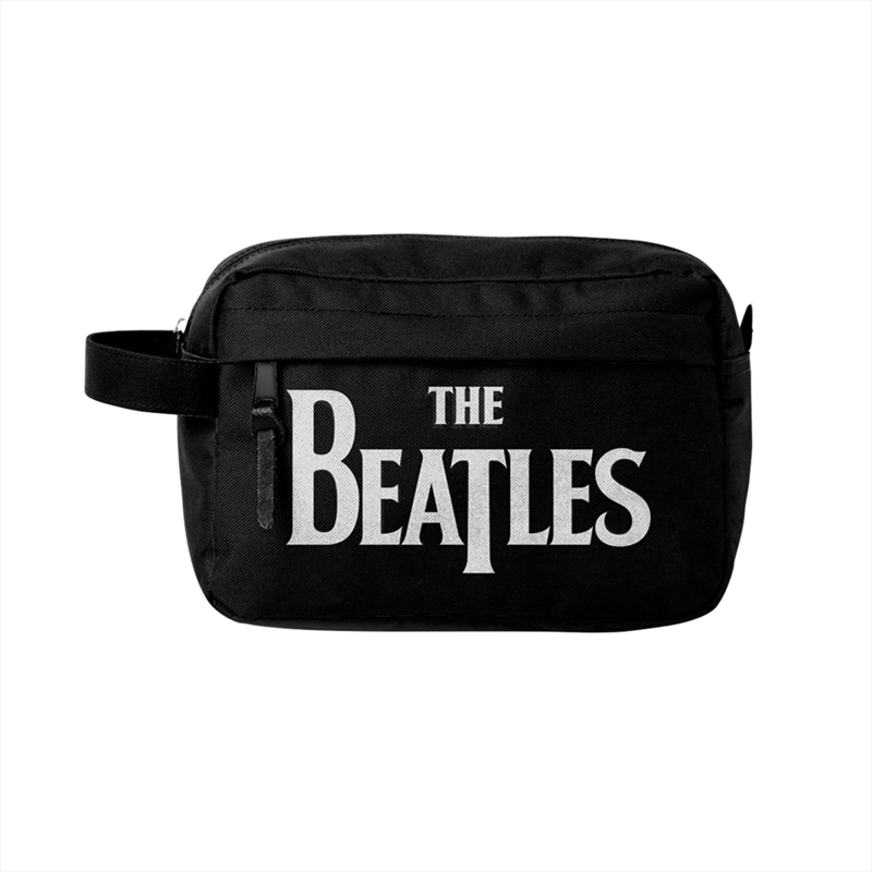 Beatles - Logo - Wash Bag - Black/Product Detail/Beauty Products