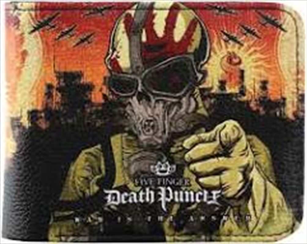 Five Finger Death Punch - War Is The Answer - Wallet - Multicoloured/Product Detail/Wallets