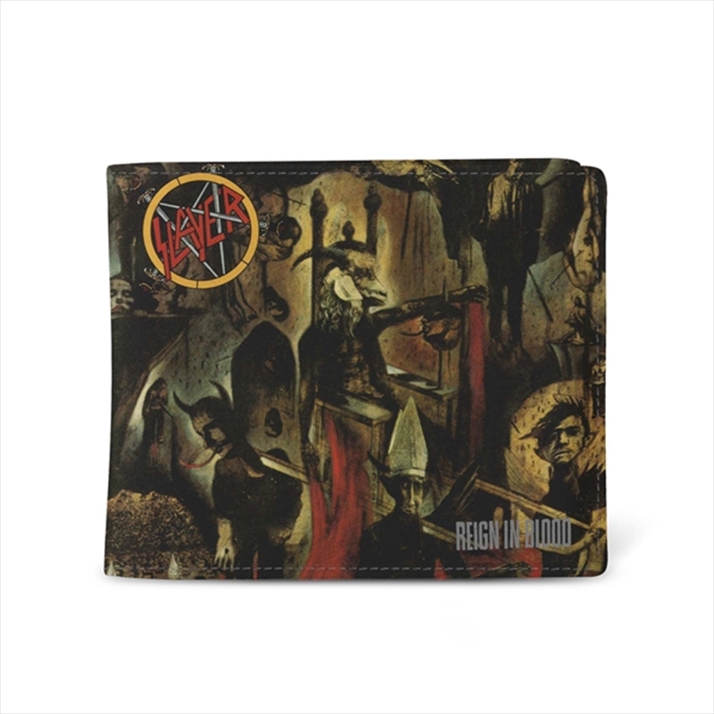 Slayer - Reign In Blood - Wallet - Multicoloured/Product Detail/Wallets