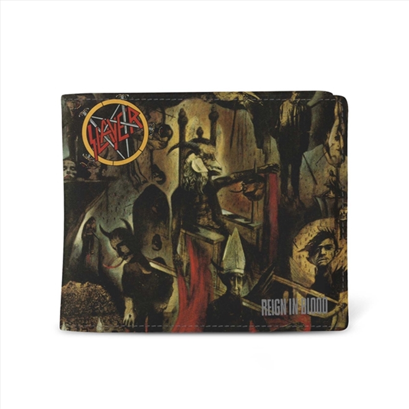 Slayer - Reign In Blood - Wallet - Multicoloured/Product Detail/Wallets