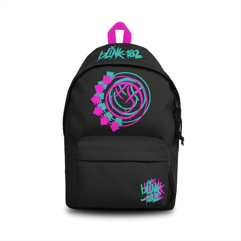 Blink 182 - Smile Black - Backpack - Black/Product Detail/Bags