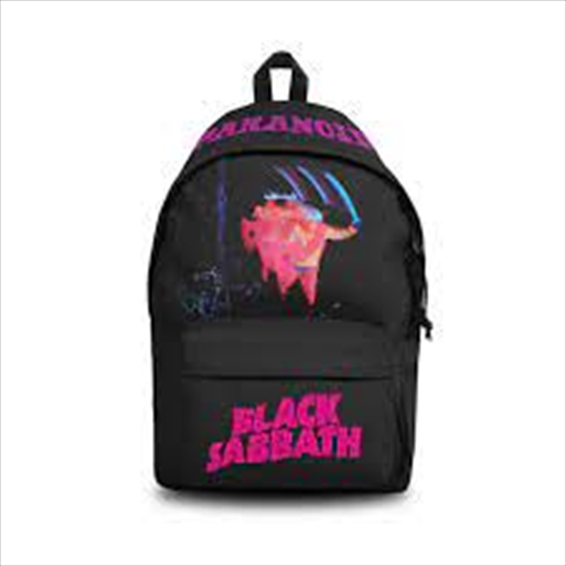 Black Sabbath - Paranoid - Backpack - Black/Product Detail/Bags