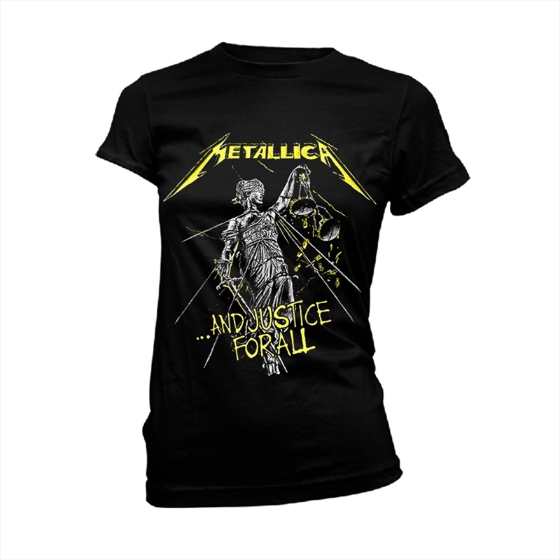 Metallica - And Justice For All Tracks - Black - SMALL/Product Detail/Shirts