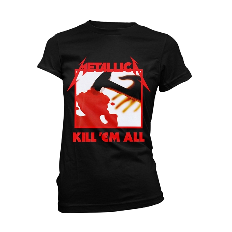 Metallica - Kill 'Em All Tracks - Black - XL/Product Detail/Shirts