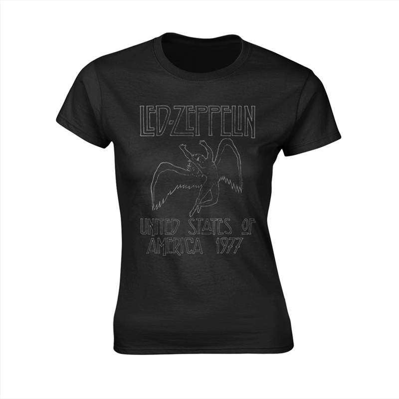 Led Zeppelin - Usa 1977 - Black - XXL/Product Detail/Shirts
