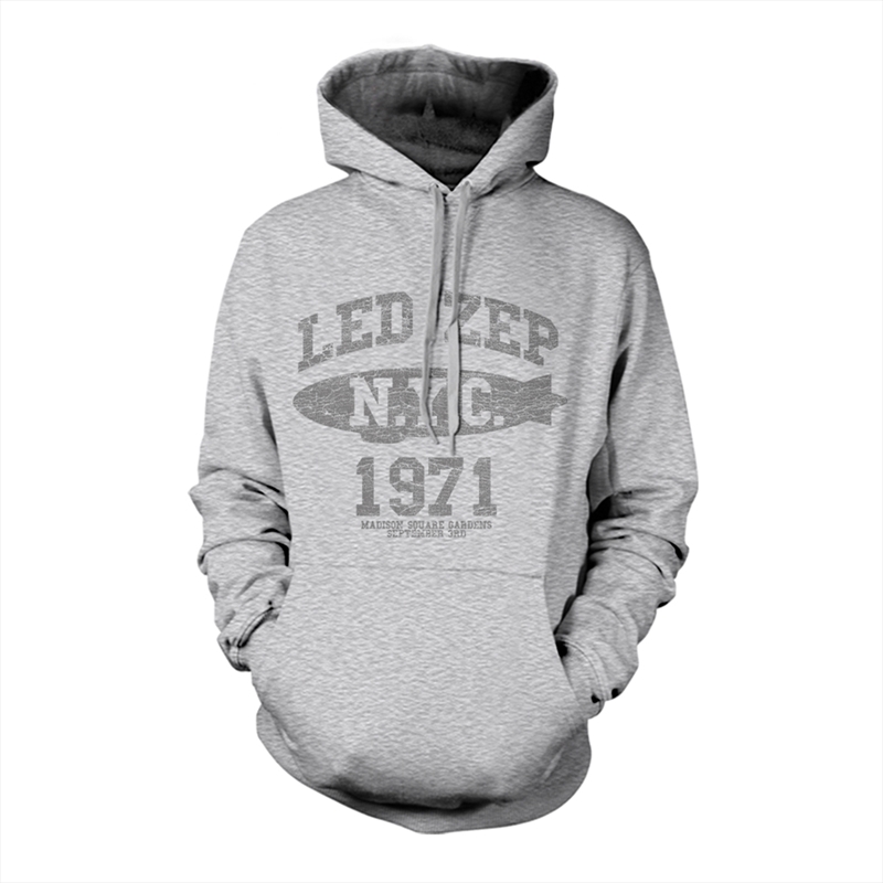 Led Zeppelin - Lz College - Grey (Fotl) - XXL/Product Detail/Outerwear