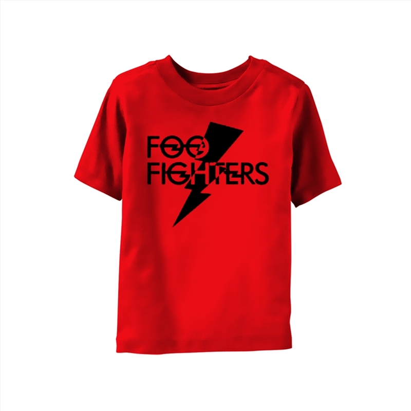 Foo Fighters - Logo (12-18 Months) - Red - LARGE/Product Detail/Shirts