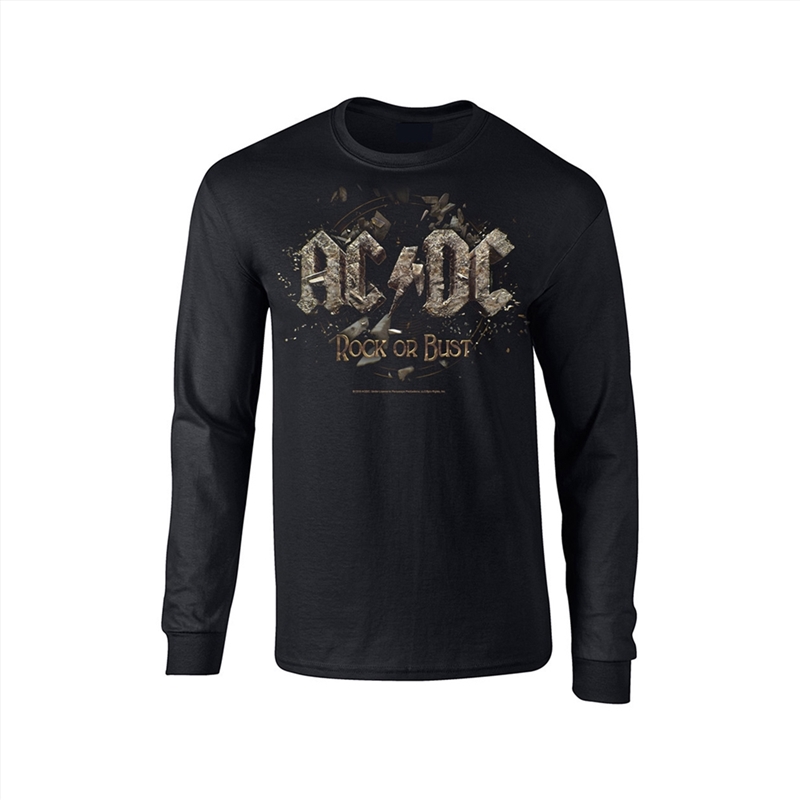 AC/DC - Rock Or Bust - Black - SMALL/Product Detail/Shirts