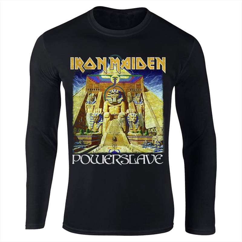 Iron Maiden - Powerslave - Black - SMALL/Product Detail/Shirts