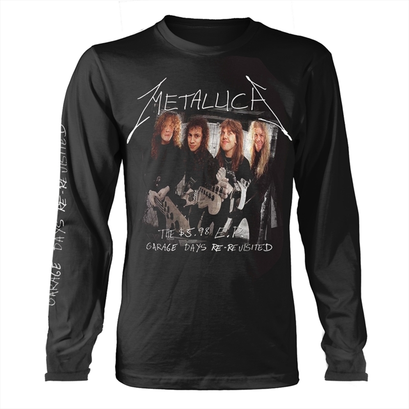 Metallica - Garage Cover - Black - LARGE/Product Detail/Shirts