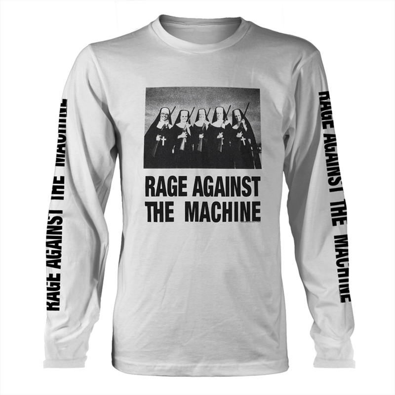 Rage Against The Machine - Nuns And Guns - White (Fotl) - LARGE/Product Detail/Shirts
