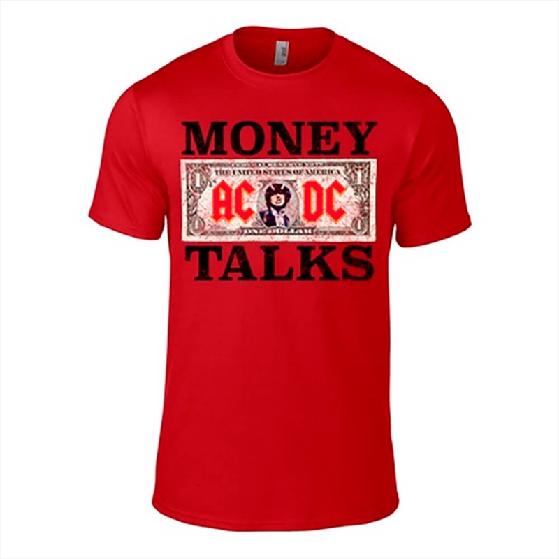 AC/DC - Money Talks - Red - MEDIUM/Product Detail/Shirts