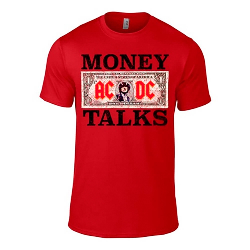 AC/DC - Money Talks - Red - MEDIUM/Product Detail/Shirts