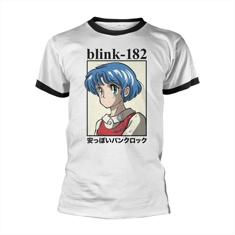 Blink 182 - Anime - White - XXL/Product Detail/Shirts