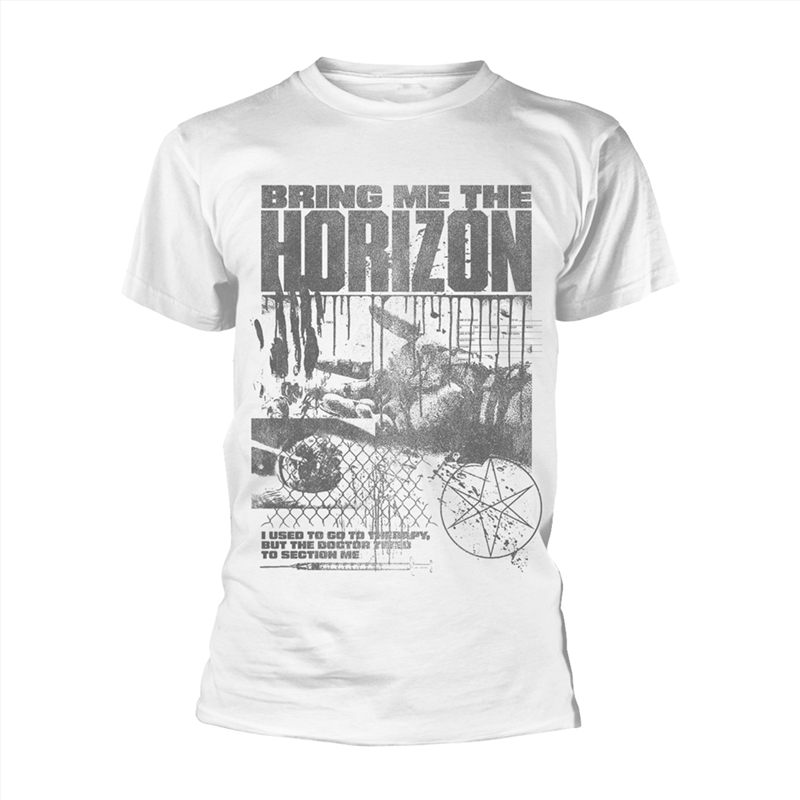 Bring Me The Horizon - Therapy - White - SMALL/Product Detail/Shirts