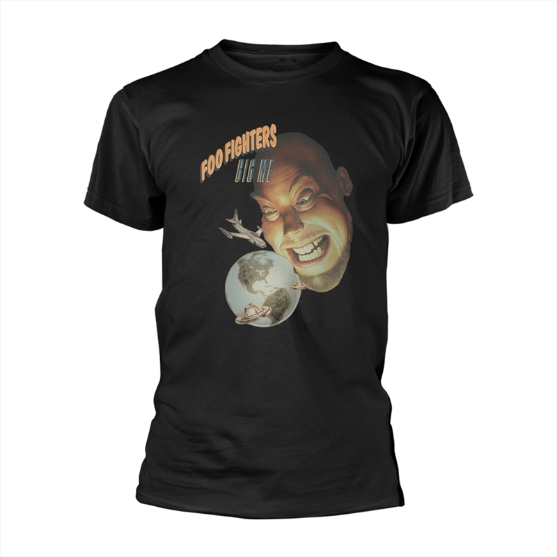 Foo Fighters - Big Me Globe - Black - MEDIUM/Product Detail/Shirts