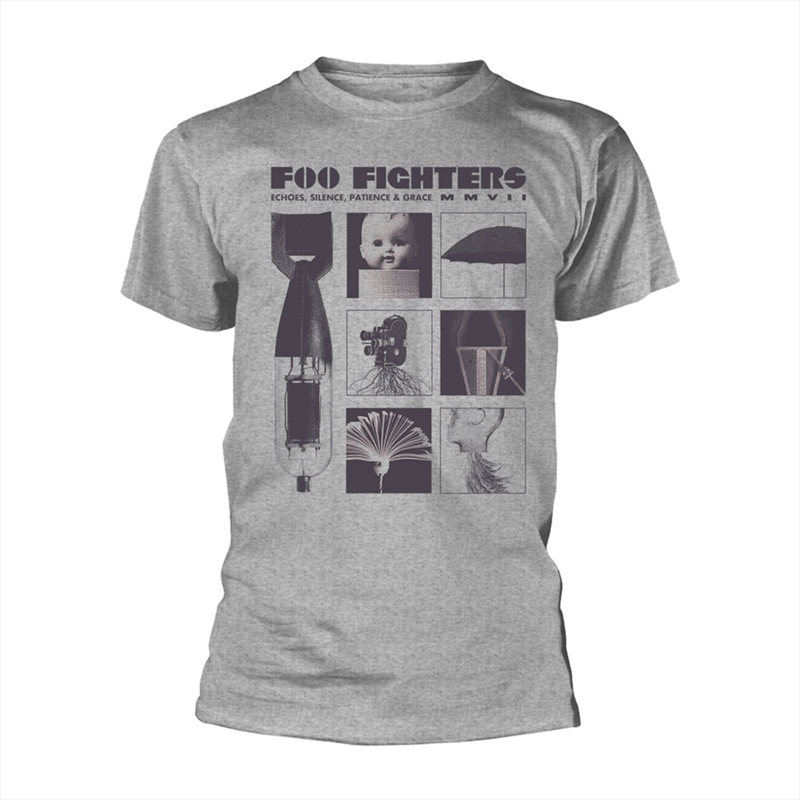 Foo Fighters - Esp & G - Grey - SMALL/Product Detail/Shirts