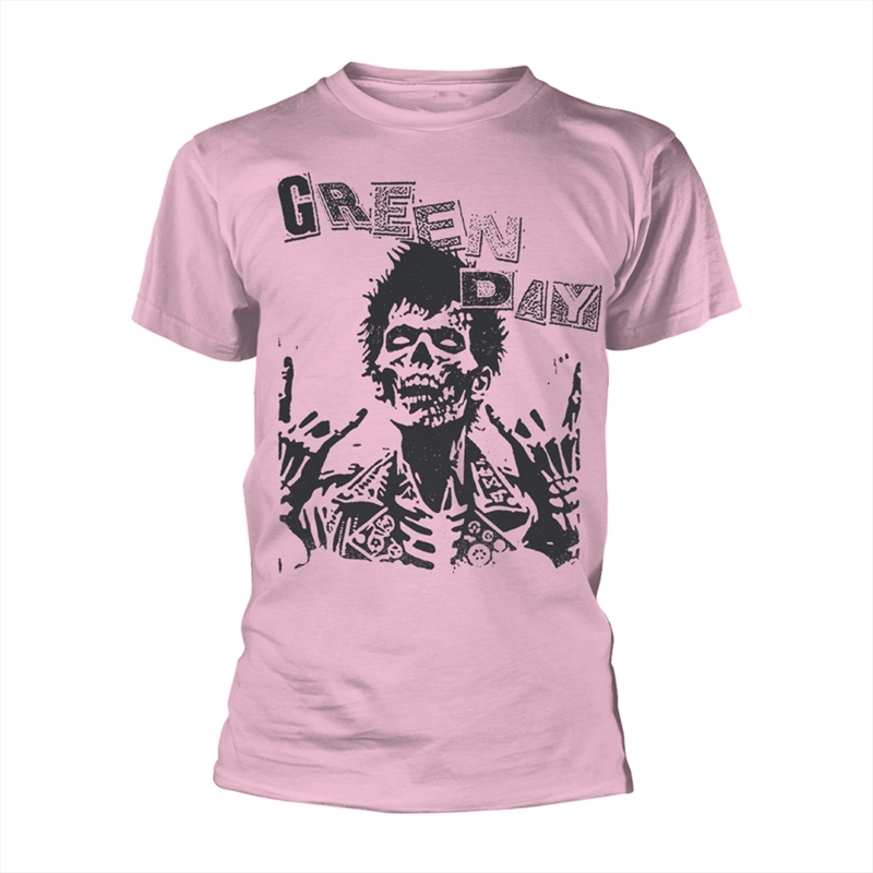 Green Day - Billie Joe Zombie - Pink - SMALL/Product Detail/Shirts