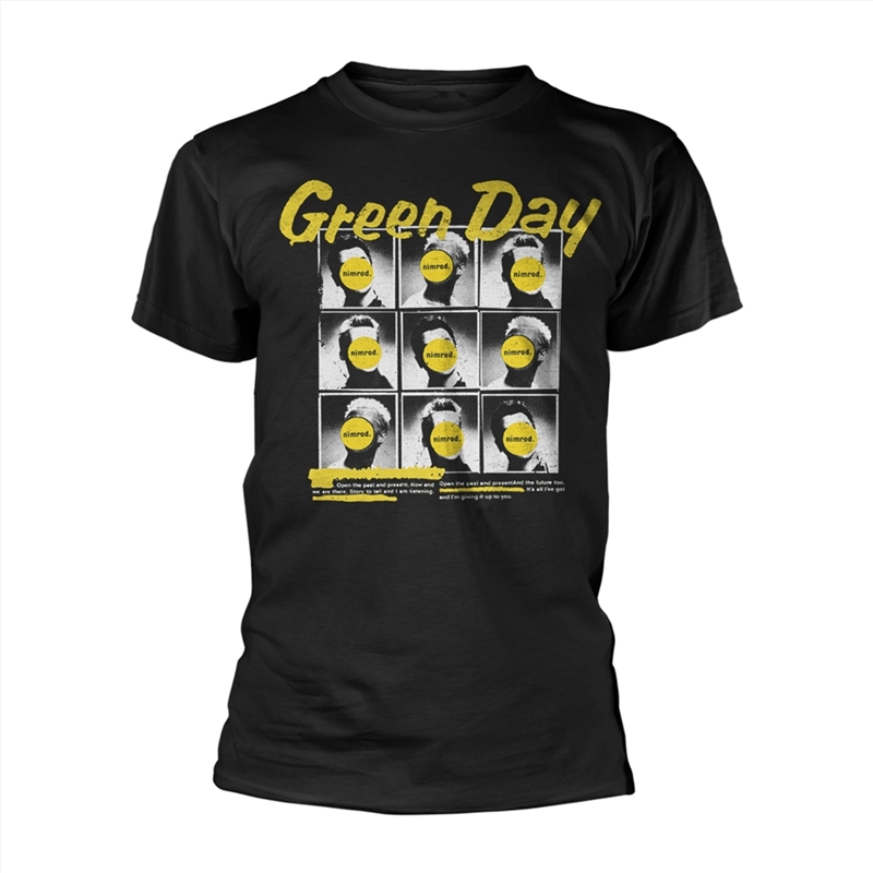 Green Day - Nimrod Yearbook - Black - XL/Product Detail/Shirts