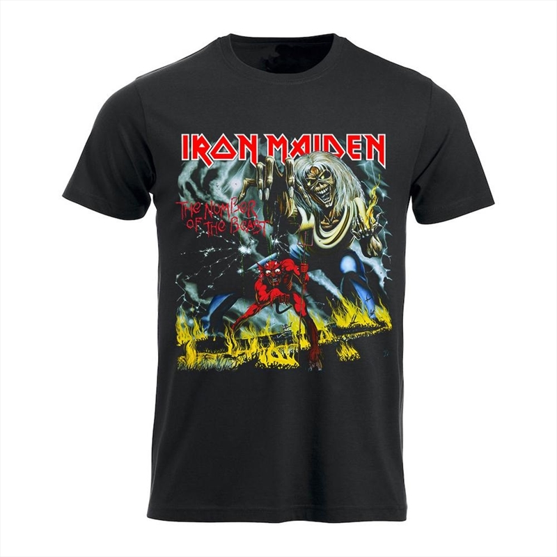 Iron Maiden - The Number Of The Beast - Black - MEDIUM/Product Detail/Shirts