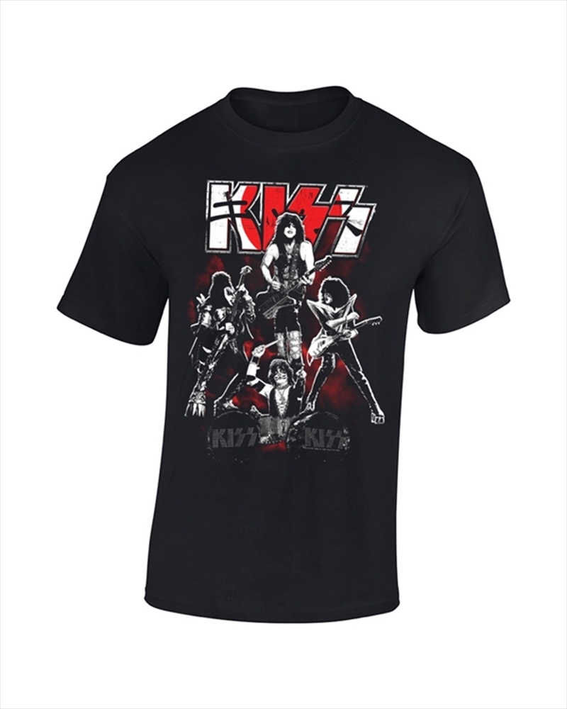 Kiss - Japan - Black - SMALL/Product Detail/Shirts