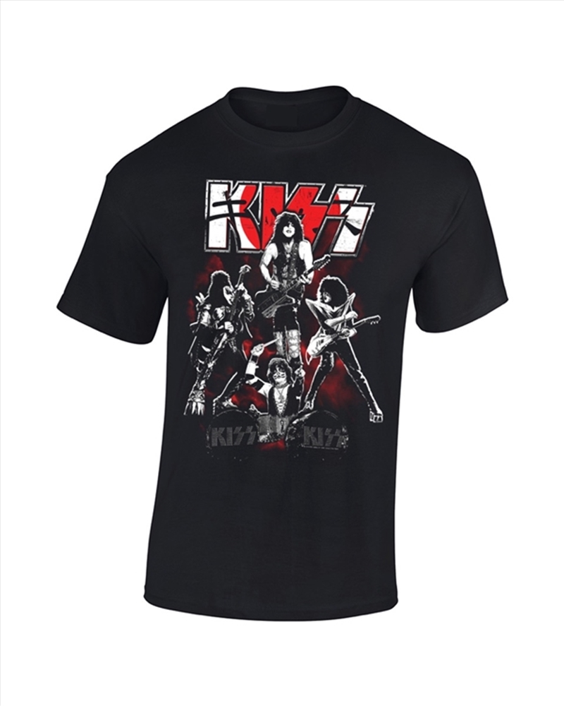 Kiss - Japan - Black - XL/Product Detail/Shirts