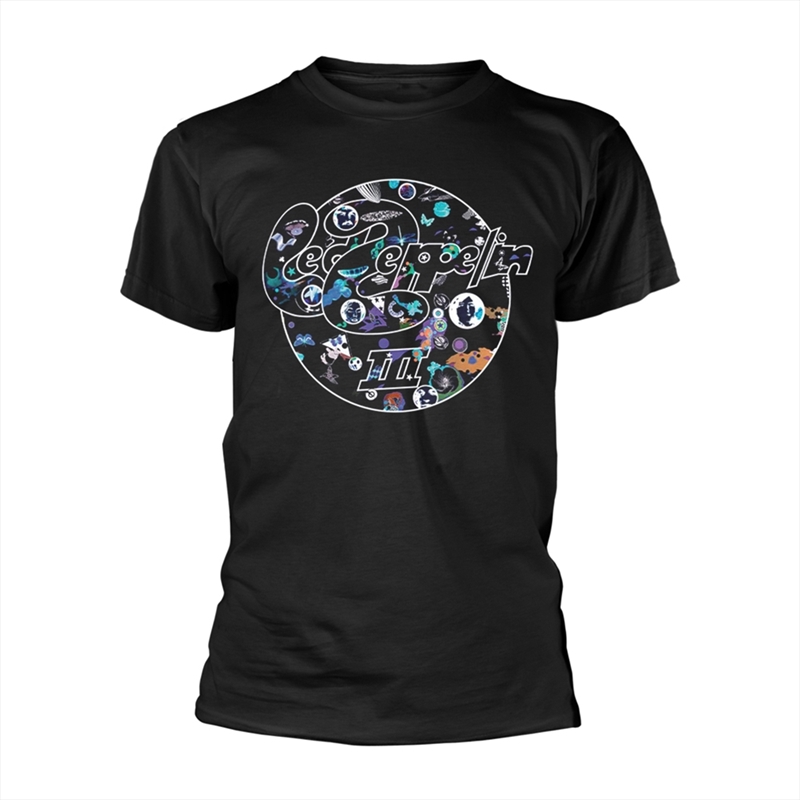 Led Zeppelin - Iii Circle - Black - MEDIUM/Product Detail/Shirts
