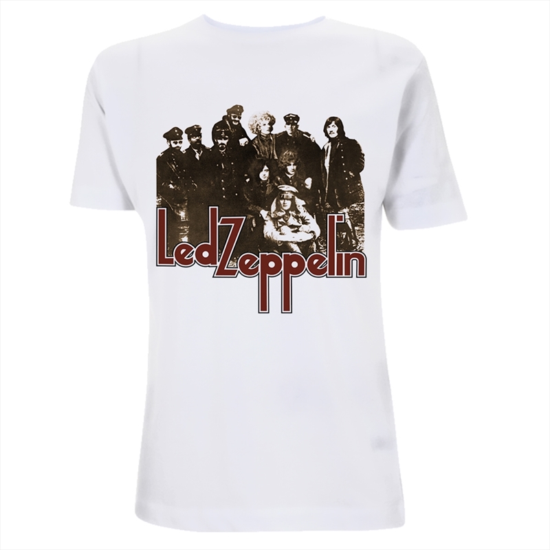 Led Zeppelin - Lz Ii Photo - White - XL/Product Detail/Shirts