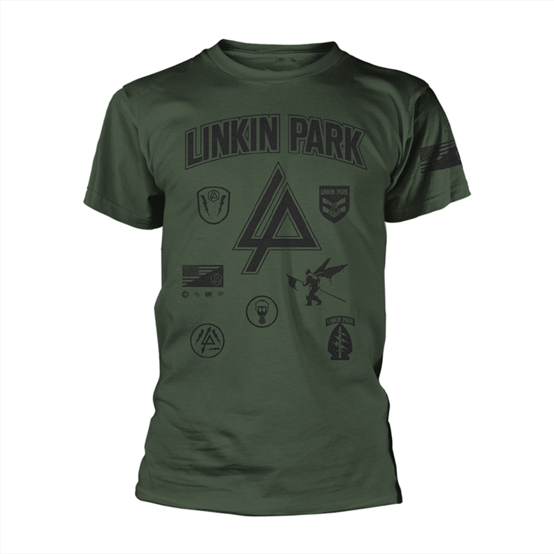 Linkin Park - Patches - Green - SMALL/Product Detail/Shirts
