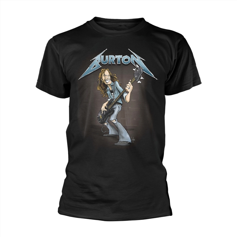 Metallica - Cliff Burton Squindo Stack - Black - SMALL/Product Detail/Shirts