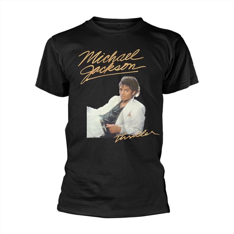 Michael Jackson - Thriller White Suit - Black - SMALL/Product Detail/Shirts
