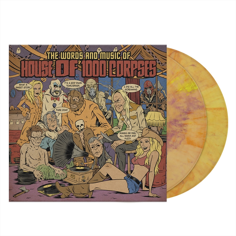 Words and Music of House of 1000 Corpses - Limited Halloween Party Coloured Vinyl/Product Detail/Soundtrack