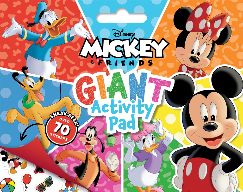 Mickey & Friends: Giant Activity Pad (Disney)/Product Detail/Kids Activity Books
