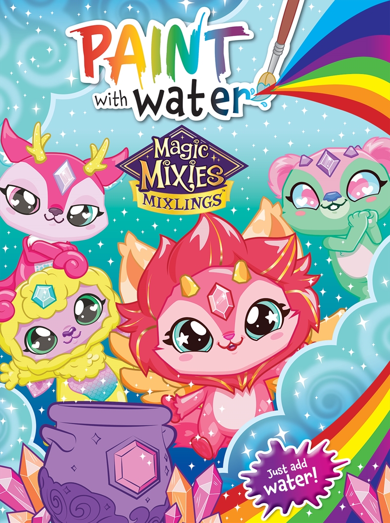 Magic Mixies Mixlings: Paint With Water (Moose)/Product Detail/Kids Activity Books