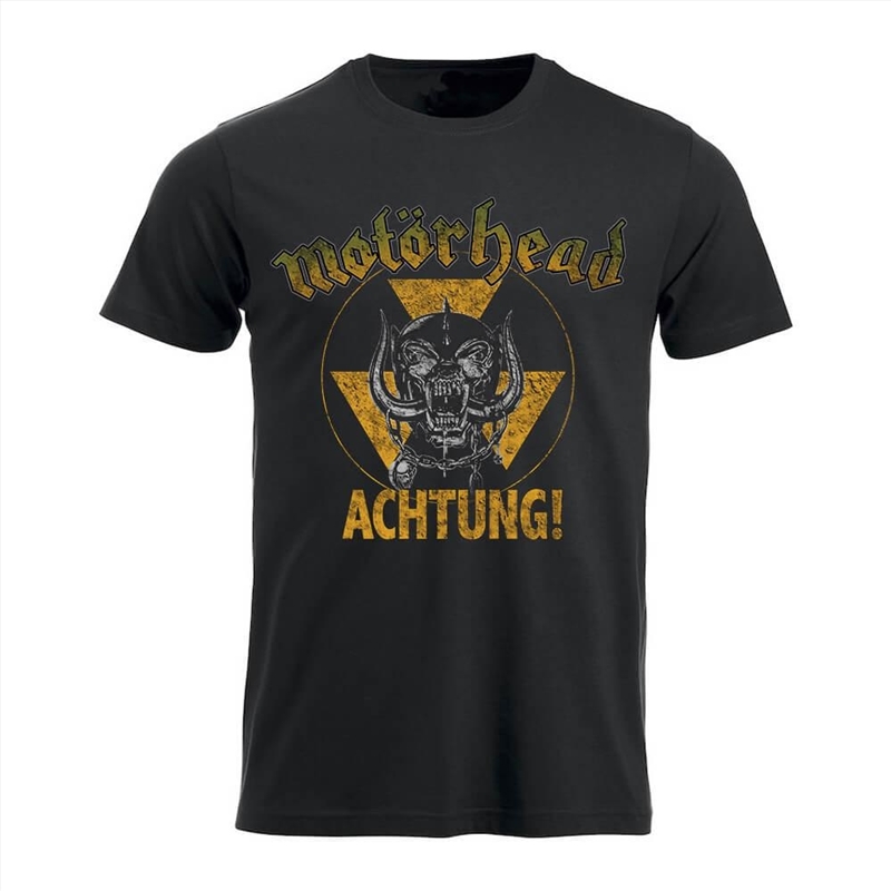 Motorhead - Achtung - Black - MEDIUM/Product Detail/Shirts