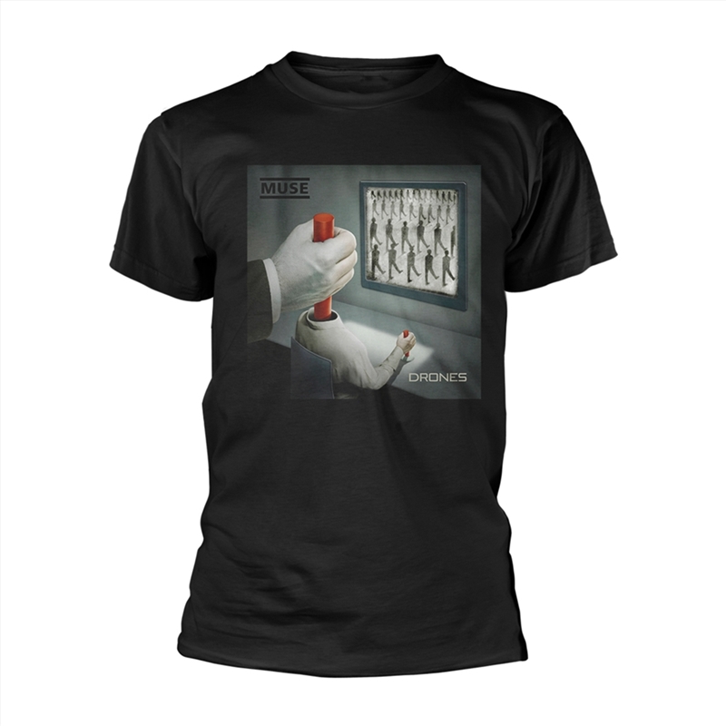 Muse - Drones - Black - XXL/Product Detail/Shirts
