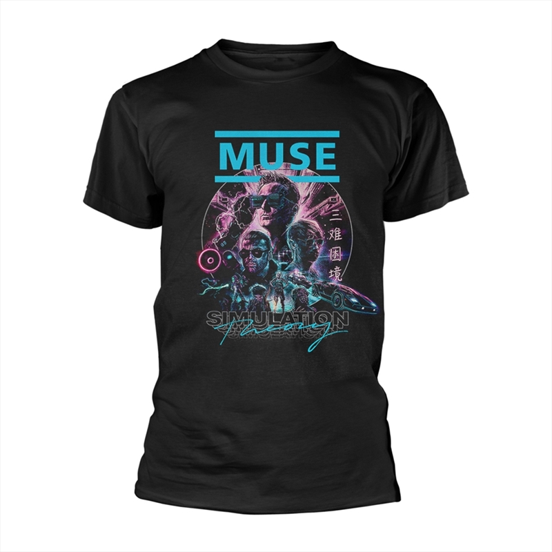 Muse - Simulation Theory - Black - MEDIUM/Product Detail/Shirts