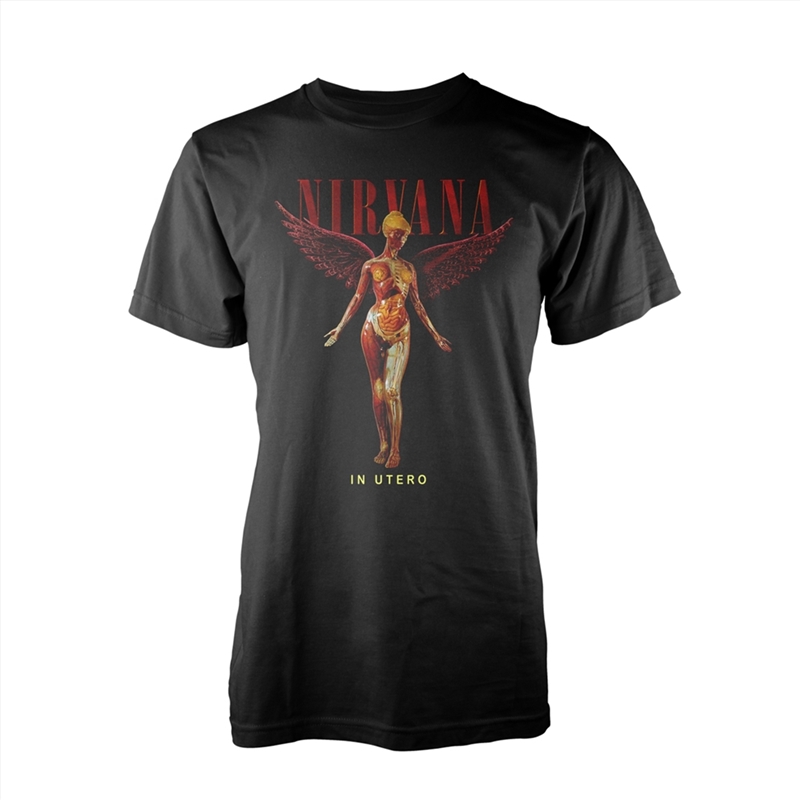 Nirvana - In Utero - Black - MEDIUM/Product Detail/Shirts