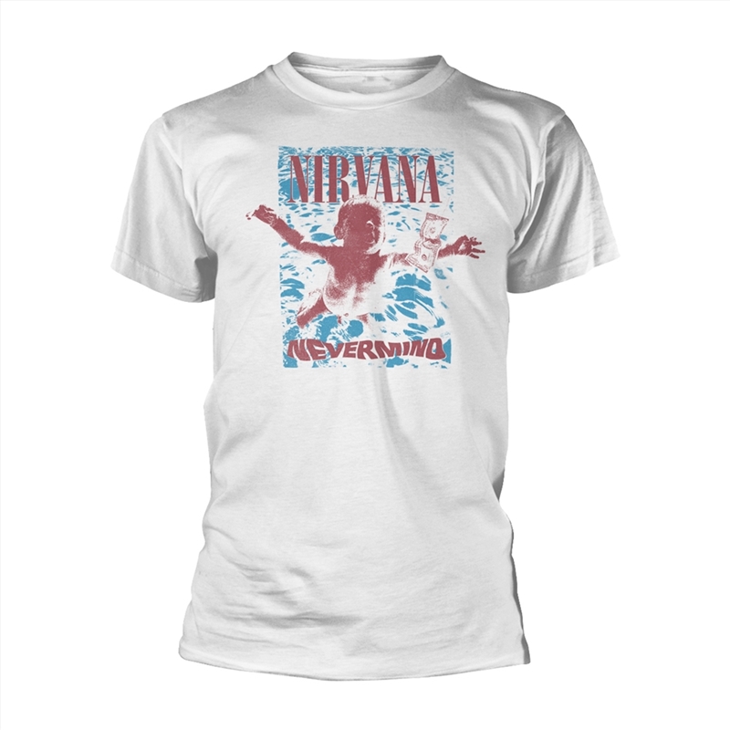 Nirvana - Nevermind Underwater - White - SMALL/Product Detail/Shirts