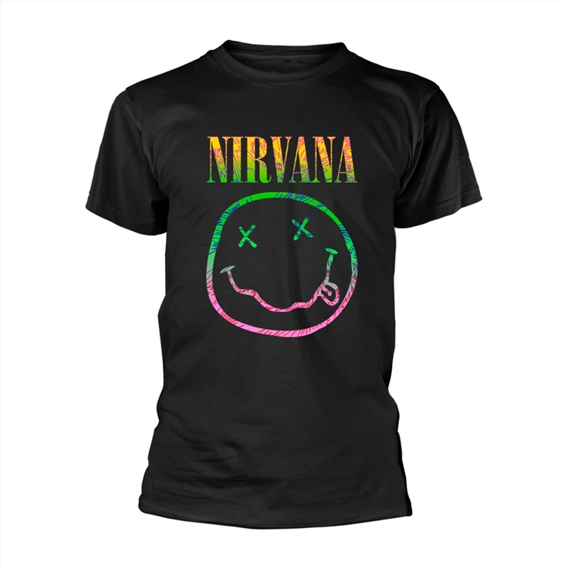 Nirvana - Sorbet Ray Smiley - Black - MEDIUM/Product Detail/Shirts