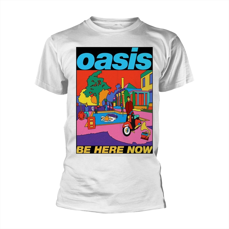 Oasis - Be Here Now - White - XL/Product Detail/Shirts