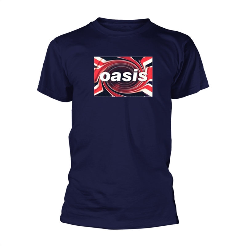 Oasis - Union Jack - Blue - LARGE/Product Detail/Shirts