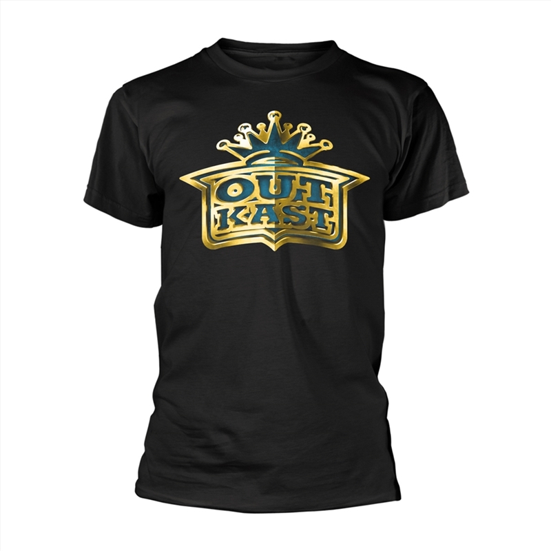Outkast - Gold Logo - Black - SMALL/Product Detail/Shirts