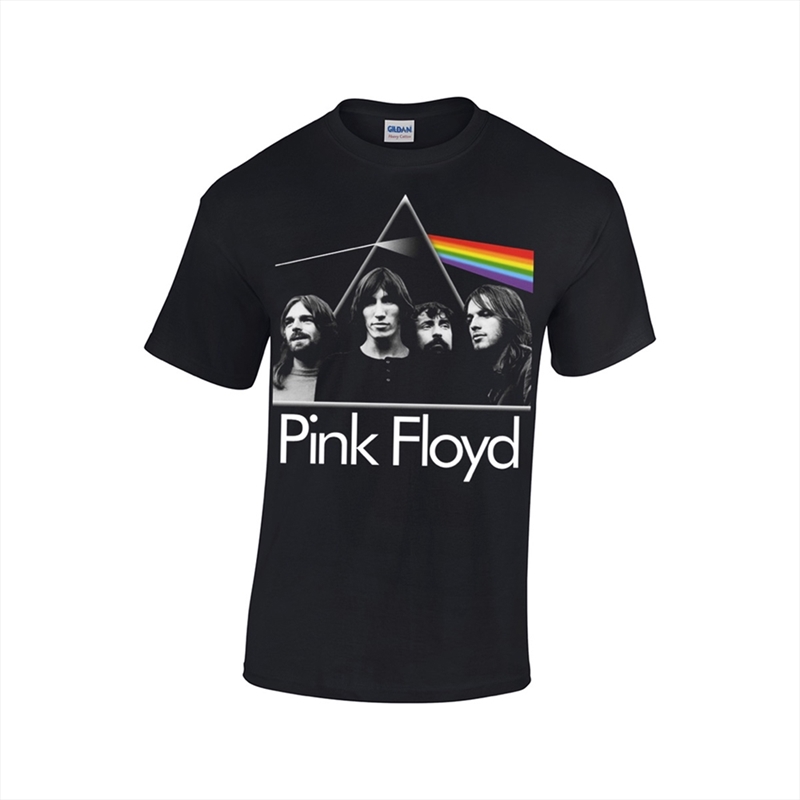Pink Floyd - The Dark Side Of The Moon Band - Black - MEDIUM/Product Detail/Shirts